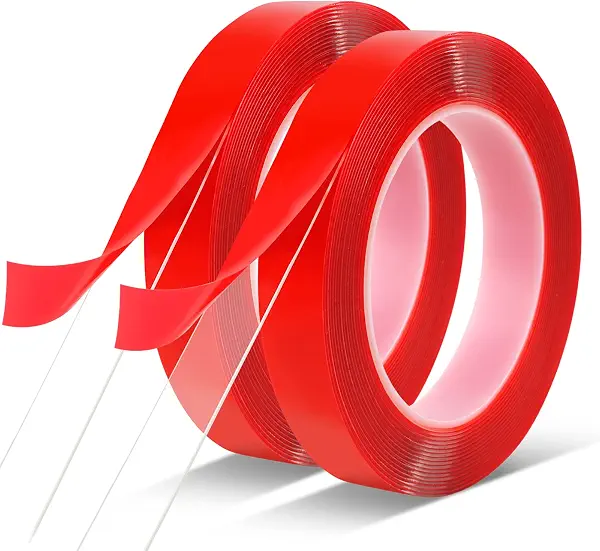 سعر ومواصفات شريط لاصق مزدوج الجوانب شديد التحمل من الاكريليك الشفاف 6.11 متر مقاوم للماء وقابل للإزالة لتثبيت السجاد وديكور الحائط والمكتب والمنزل والحرف اليدوية زجاج السيارة بنفسك قطعتين فينوس عدد القطع: 2 (B08JHY1V6H) على Amazon EG