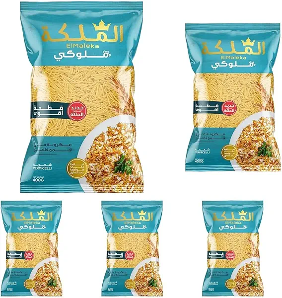 سعر ومواصفات شعيرية ميلوكي من الملكة، 400 جرام (عبوة من 5 قطع) (B0FGWTYJNH) على Amazon EG