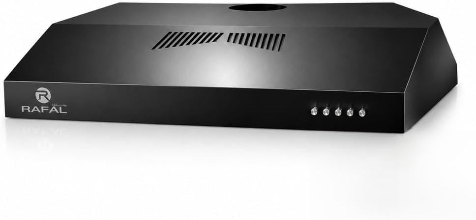 سعر ومواصفات شفاط مطبخ مسطح 60 سم مع محركين من رافال - اسود (B0HNGDWGFL) على Amazon EG