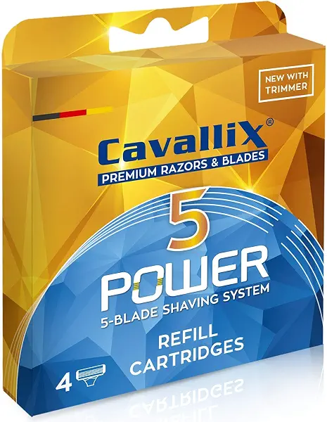 سعر ومواصفات شفرات غيار باور 5 من كافليكس - 4 قطع (B07MD1GWBX) على Amazon EG