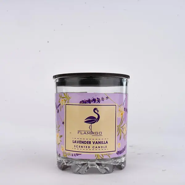 سعر ومواصفات شمعة معطرة برائحة اللافندر والفانيليا 160 جم من فلامينجو (B0G1PD2BZ9) على Amazon EG