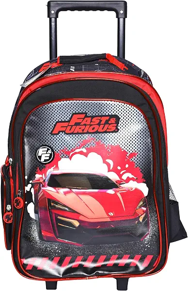 سعر ومواصفات شنطة بعجلات بطبعة Fast and Furious، 45.7 سم (B0CGZPH11W) على Amazon EG