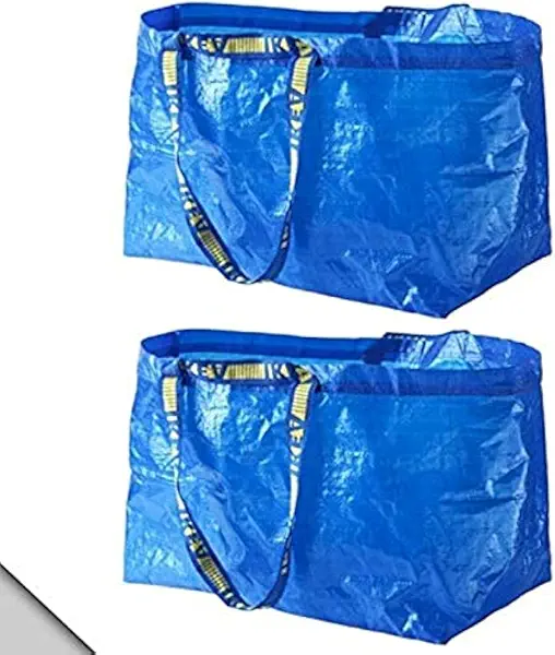 سعر ومواصفات شنطة تسوق كلاسيكية زرقاء فراكتا (X2) من ايكيا (B07Z83MF3K) على Amazon EG