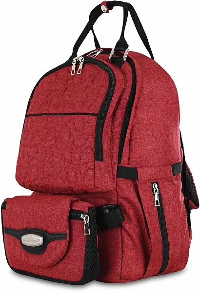 سعر ومواصفات شنطة حفاضات بريمويم جو بلون أحمر غامق، عصري (B0CST4JV8G) على Amazon EG