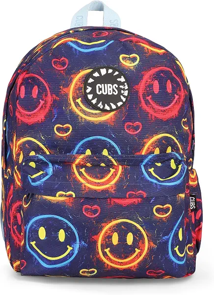 سعر ومواصفات Chicago Cubs شنطة ظهر نيون سمايلز للطلاب الصغار من كابس، 28 لتر (B0HBQ9VTWN) على Amazon EG