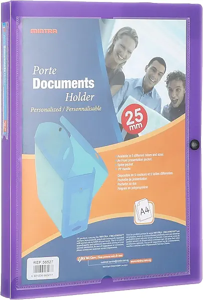 سعر ومواصفات شنطه مستندات من منترا 25 مم متعدد الالوان (B07GB86TQC) على Amazon EG
