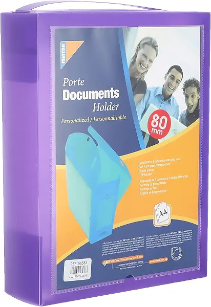 سعر ومواصفات شنطه مستندات من منترا 80 مم متعدد الالوان (B0BDX44H7N) على Amazon EG