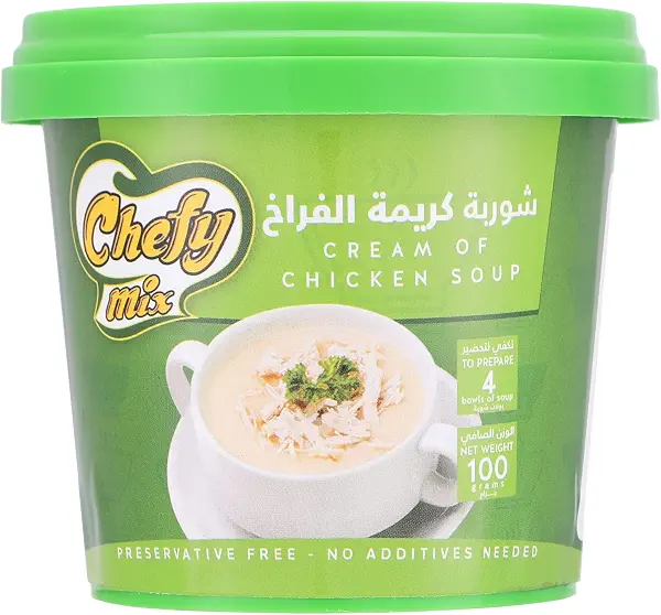 سعر ومواصفات شوربة كريمة فراخ من شيفي ميكس، 100 جرام (B09RQ9LBMJ) على Amazon EG