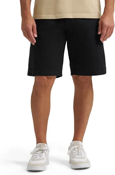 سعر ومواصفات شورت كارجو رجالي من Wrangler, نسيج تويل أسود, 42 (B00XKYRO70) على Amazon EG