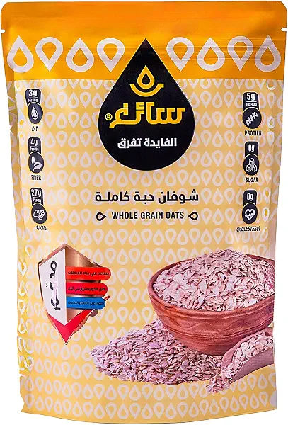 سعر ومواصفات شوفان الحبوب الكاملة من سائغ، جودة عالية، 400 جم (B0GCBFGTL2) على Amazon EG