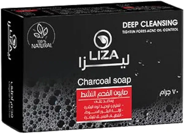 سعر ومواصفات صابون الفحم النشط من ليزا (B0CHK1N44N) على Amazon EG