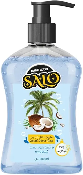 سعر ومواصفات صابون سائل لغسيل اليدين بجوز الهند من سالو، 500 ملليلتر (B019R7RWSE) على Amazon EG