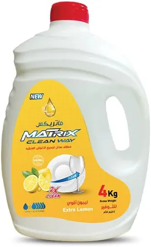 سعر ومواصفات صابون ماتركس 4لتر ليمون (B0F2MX4MNM) على Amazon EG