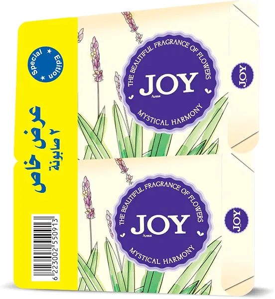 سعر ومواصفات صابون من جوي - 165 جرام، 2 قطعة، قد تختلف العبوة (B08WJNF46F) على Amazon EG