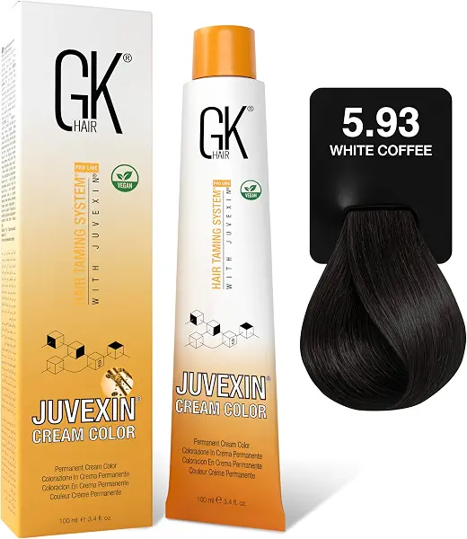 سعر ومواصفات صبغة شعر جي كيه هير – بلون كافيه ابيض 5.93 (B0888VG6XT) على Amazon EG