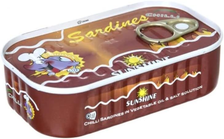 سعر ومواصفات صن شاين سردين حار , 125جم (B00VHYE43M) على Amazon EG