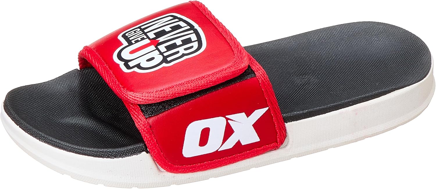 سعر ومواصفات او اكس صندل سلايد OX-S-101-Red-36 للأولاد من OX (B0F4R7GN84) على Amazon EG