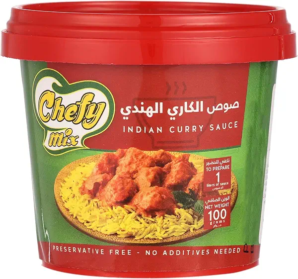 سعر ومواصفات صوص الكاري الهندي من شيفي ميكس 100 جرام (B09RQBZ4V4) على Amazon EG