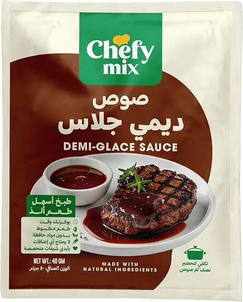 سعر ومواصفات صوص ديمي جلاس من شيفي ميكس، 40 جرام (B09RQ91KTZ) على Amazon EG