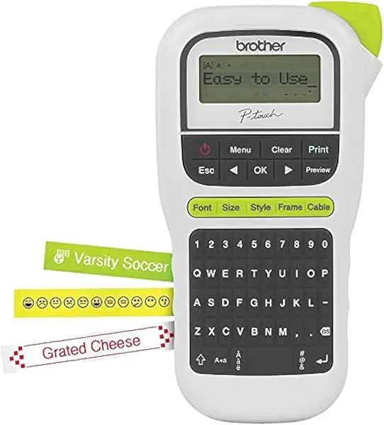 سعر ومواصفات طابعة ملصقات للمنزل والمكاتب الصغيرة من براذر PT-H110، حراري (B07NDY8LFP) على Amazon EG
