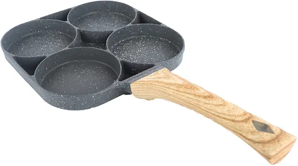 سعر ومواصفات طاسة قلي جرانيت بـ4 عيون في علبة 10458-7، متعدد الألوان (B0B7ZVDGF3) على Amazon EG