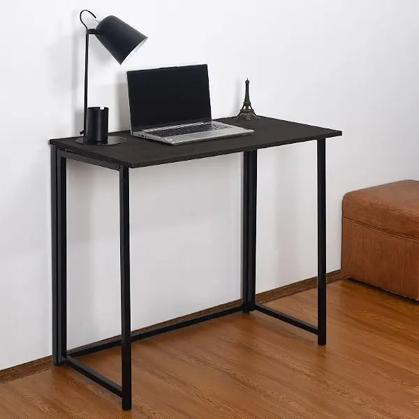 سعر ومواصفات طاولة قابلة للطي بطلاء مسحوق اسود 100x50x74 معدن خشب مصمم (B0CG9PF4CV) على Amazon EG