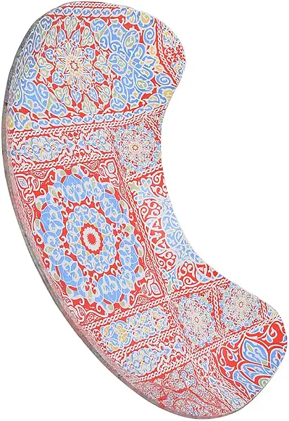 سعر ومواصفات طبق تقديم زجاج عالي الجودة بتصميم هلال من روزا، مقاس 32 × 15 سم - أحمر ياميش (B0BXTD1PC5) على Amazon EG