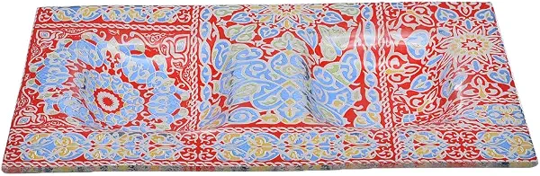 سعر ومواصفات طبق تقديم طعام زجاجي عالي الجودة مكون من جزئين من سيجا، 30 × 16 سم - احمر ياميش (B0BXTBL5CM) على Amazon EG