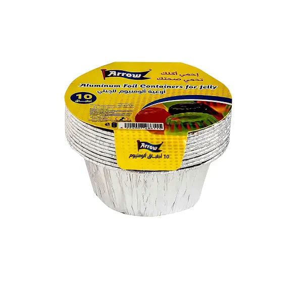 سعر ومواصفات طبق فويل دائري للجيلي من ارو، صغير - 10 قطع (B08WJPWY5S) على Amazon EG