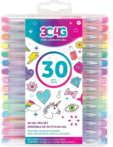 سعر ومواصفات طقم أقلام جيل مكون من 30 قطعة من ميك ات ريل - 57172 (B0BQSBMVK8) على Amazon EG