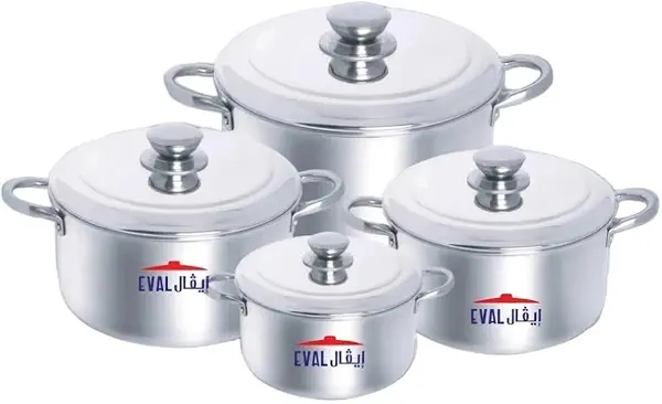 سعر ومواصفات طقم حلل الومنيوم سوبر 4 قطعة (18-22-26-30) (B0H9M5LKVZ) على Amazon EG