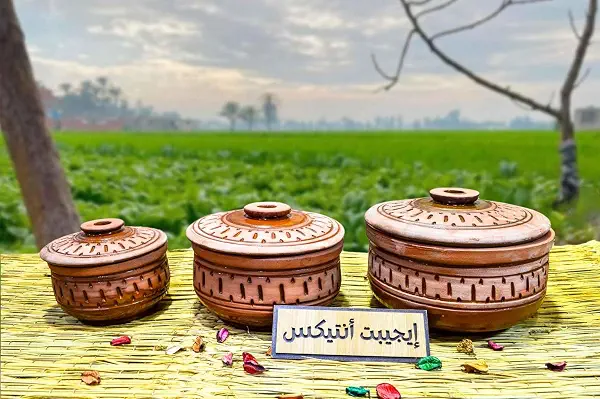 سعر ومواصفات طقم حلة من الفخر الصحية محفه عليه رسومات 3 قطع 3 مقاسات مختلفة صناعة مصر يدوي 100% من انتاج مصر ANTI (B0FHH47LZ7) على Amazon EG
