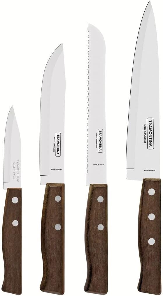 سعر ومواصفات طقم 4 سكاكين من ترامونتينا (B076JL8YZ1) على Amazon EG