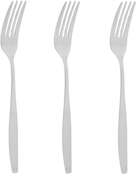 سعر ومواصفات طقم شوك طاولة ميلانو عاكسة من زينيا - 3 قطع (B0DJ9MGZ9L) على Amazon EG