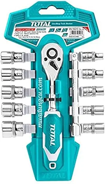سعر ومواصفات طقم لقم رباط 12 قطعة إجمالي الأدوات، من توتال عدد 1 (B0922Y1PNS) على Amazon EG