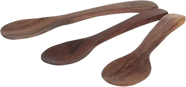 سعر ومواصفات طقم 3 معالق خشب صغيرة من الحياة للأدوات المنزلية/ طقم 3 معالق خشب صغيرة من الخشب (B0BS2FSRZ4) على Amazon EG