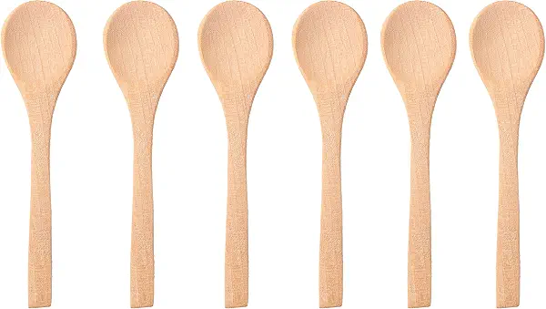 سعر ومواصفات طقم ملاعق خشبية صغيرة 6 قطع 3 × 13 سم - خشبي من فريش (B0B2F6TQLB) على Amazon EG