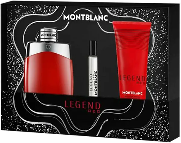 سعر ومواصفات طقم هدايا عطر ليجند ريد للرجال من مون بلان (B0DV9W2LVW) على Amazon EG