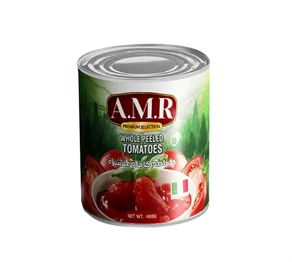 سعر ومواصفات طماطم مقشرة بالكامل من ايه ام ار - 400 جرام (B08ZNS7C83) على Amazon EG
