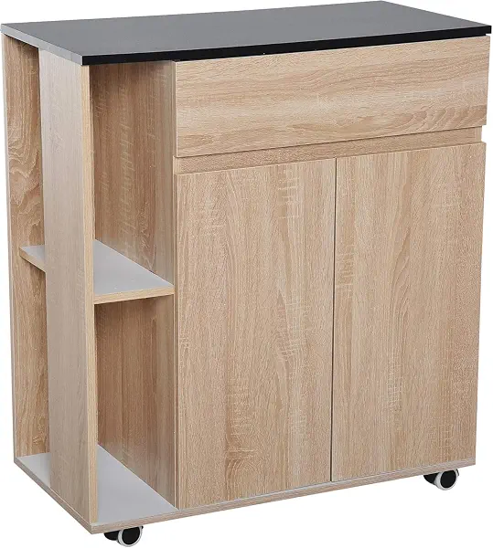 سعر ومواصفات عربة تخزين للمطبخ مزودة بباب ودرج من فورني فليكس (B0DFHJR96W) على Amazon EG