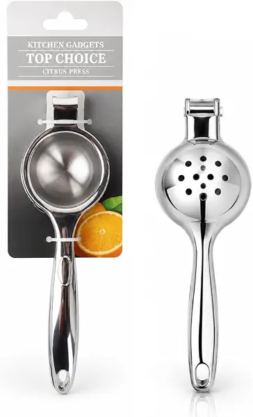 سعر ومواصفات عصارة حمضيات يدوية من الفولاذ المقاوم للصدأ طراز A1-443 (B0H58CF8RX) على Amazon EG