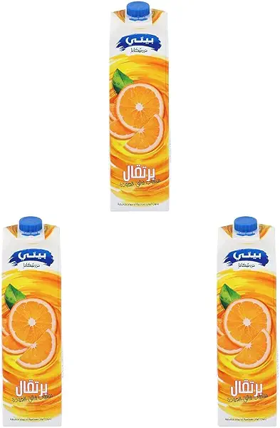 سعر ومواصفات عصير برتقال 1 لتر من بيتي (3 عبوات) (B0FGWT33QR) على Amazon EG