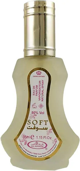سعر ومواصفات عطر سوفت من الرحاب - او دي بارفان - 35 مل للأنثى (B00BKV55D0) على Amazon EG