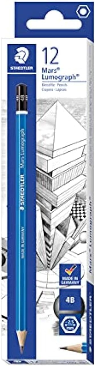 سعر ومواصفات علبة اقلام رصاص 4B من ستيدلر - 12 قطعة (B099CKXB1J) على Amazon EG