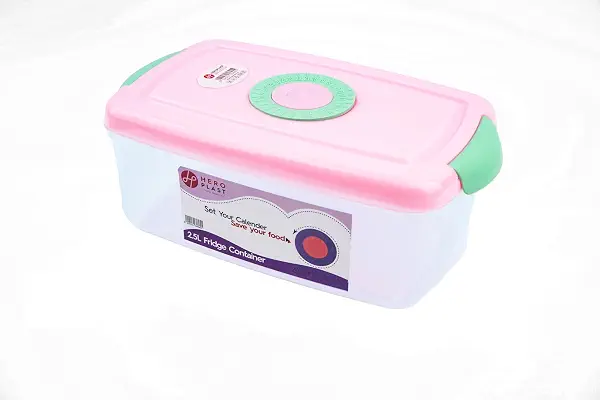 سعر ومواصفات علبة حفظ طعام سعة 2.5 لتر من هيرو بلاست (B0B9NG7XW1) على Amazon EG
