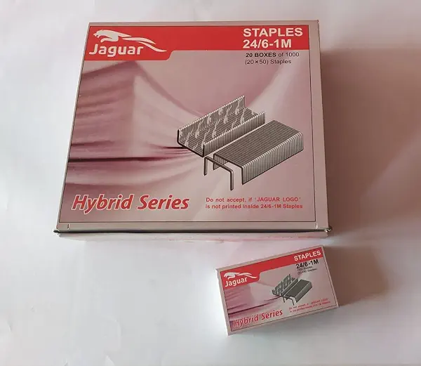 سعر ومواصفات علبه دبابيس دباسه مقاس 24/6 من جاجوار (20 علبه صغيره) (B0924ZXYHQ) على Amazon EG