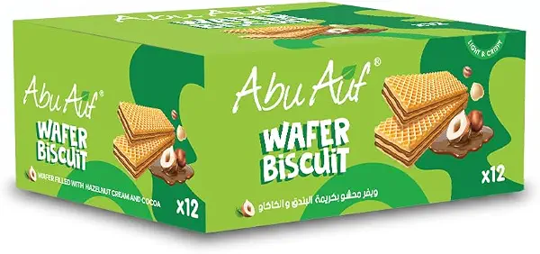 سعر ومواصفات علبة ويفر محشوة بالبندق والكاكاو - 12 قطعة (B0H6823RV5) على Amazon EG