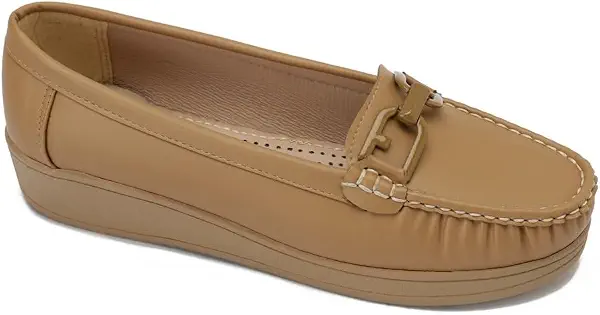 سعر ومواصفات غرينتا grinta womens TRL130-Cafee Loafer (B0FHRVT322) على Amazon EG