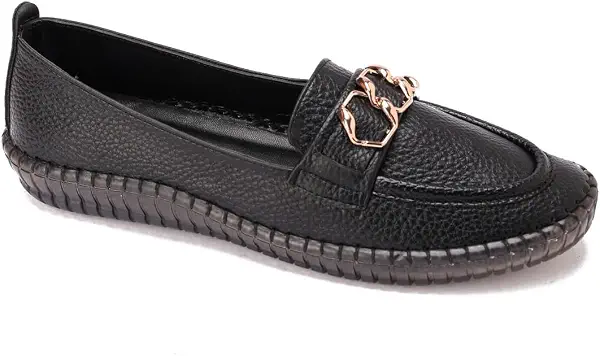 سعر ومواصفات غرينتا حذاء لوفر للنساء N1GOW613-Black (B0GHFYR99H) على Amazon EG