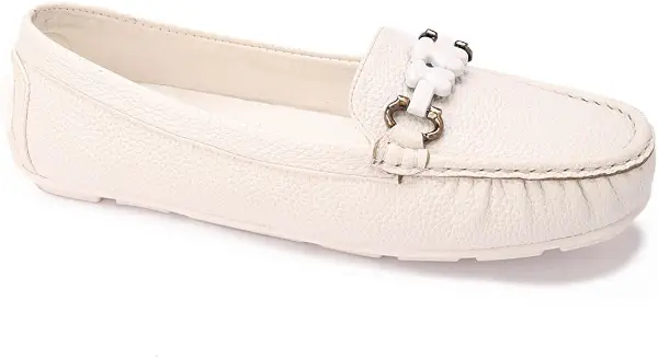 سعر ومواصفات غرينتا حذاء لوفر للنساء N1GOW987-White (B0GHFR1MCV) على Amazon EG